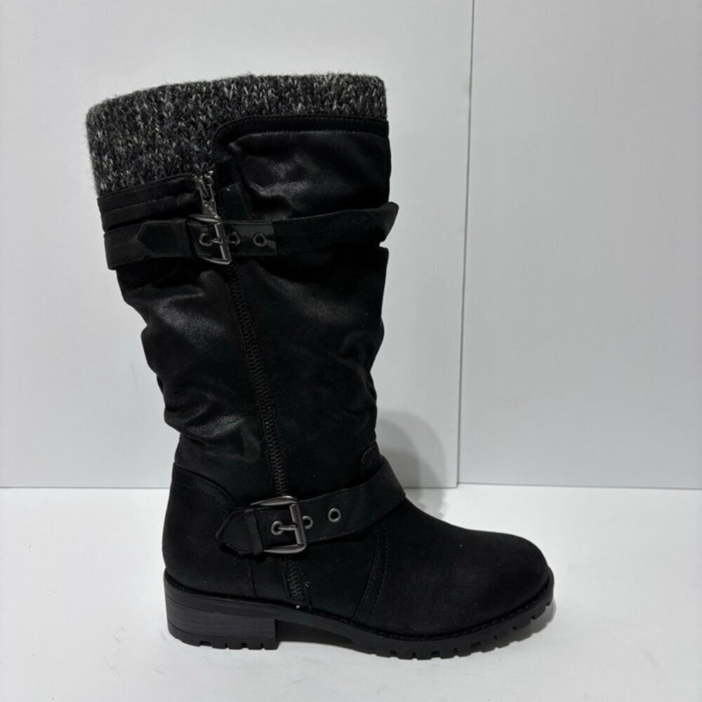Xappeal Women’s Chelsey Black Tall Boots, Size 6.5 M